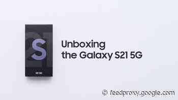 Samsung Galaxy S21 5G gets an official unboxing video