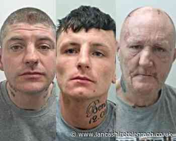 Faces of the men who have threatened officers with coronavirus
