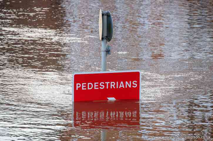 Live weather updates as Storm Christoph set to batter North West