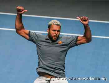 Jo Wilfried Tsonga reacts to winning record fourth Metz title - Tennis World