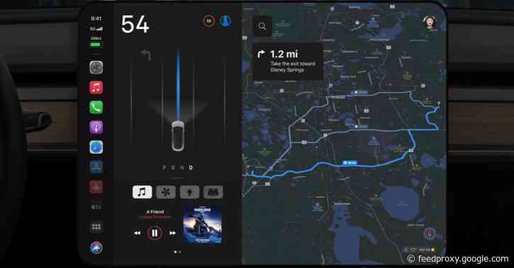 Concept imagines what CarPlay would look like ‘if Apple made the Tesla Model 3’ [Video]