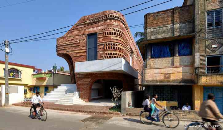 Abin Design Studio creates terracotta-brick community centre in Bansberia