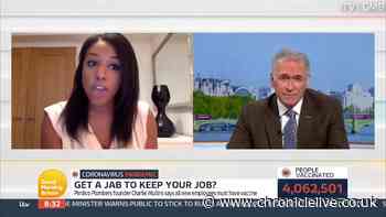 Piers Morgan steps in as tensions flare in GMB clash over vaccine