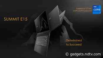 MSI Summit, Prestige, Modern Series Laptop Models Refreshed With Intel 11th-Gen Tiger Lake CPUs