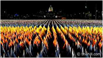 200K flags placed on the National Mall ahead of Biden inauguration to represent missing crowd