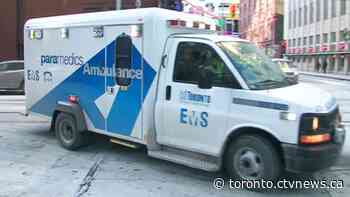 Man in critical condition after industrial accident in Toronto's Humber Summit neighbourhood