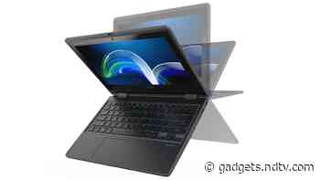 Acer Announces Chromebook 511, Chrombeook Spin 512, TravelMate Spin B3, Two More Laptops Aimed at Students