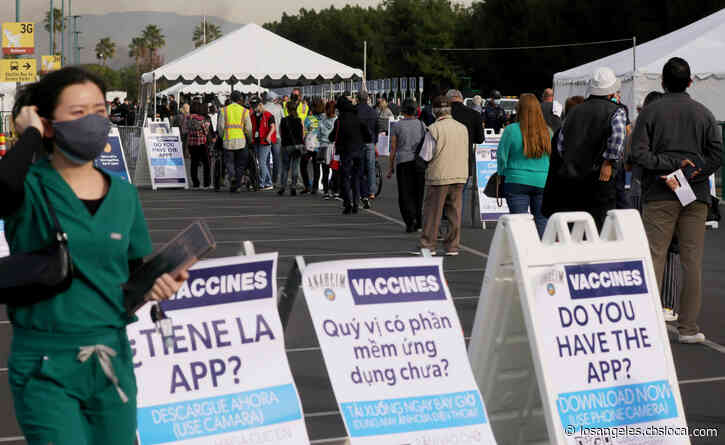 Santa Ana Winds Force Closure Of Disneyland Vaccine Supersite Tuesday