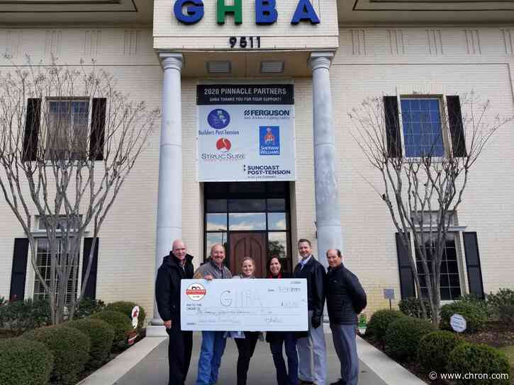 HistoryMaker presents charity funds to GHBA