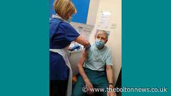 Wanderers legend Wyn Davies gets coronavirus vaccine in Bolton