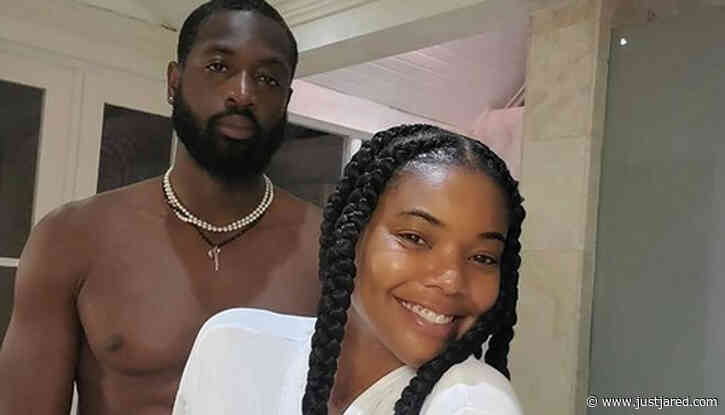 Dwyane Wade Poses with No Clothes in Steamy Birthday Photo & His Kids Have Thoughts!