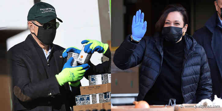 Joe Biden & Kamala Harris Volunteer on MLK Day, Two Days Ahead of Inauguration
