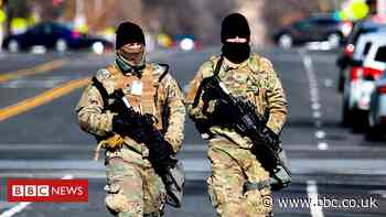 An inauguration reshaped by security threat