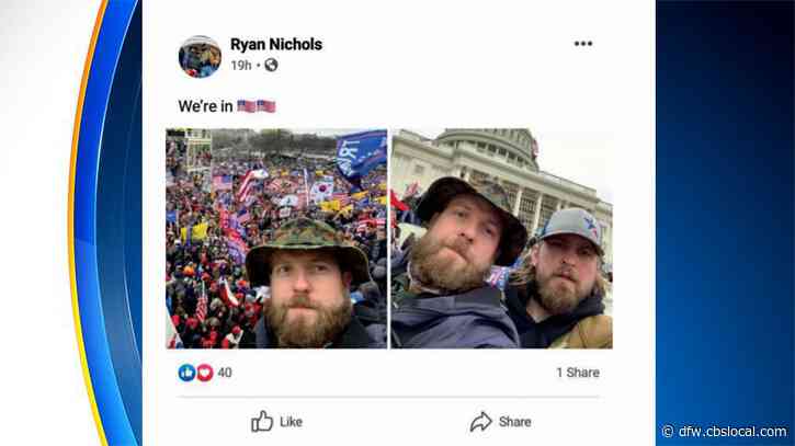 Two Texans, Ryan Nichols And Alex Harkrider Arrested, Charged For Alleged Participation In U.S. Capitol Riots