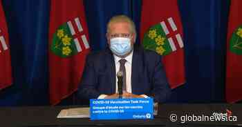 Ontario premier pleads with incoming Biden administration for COVID-19 vaccine help