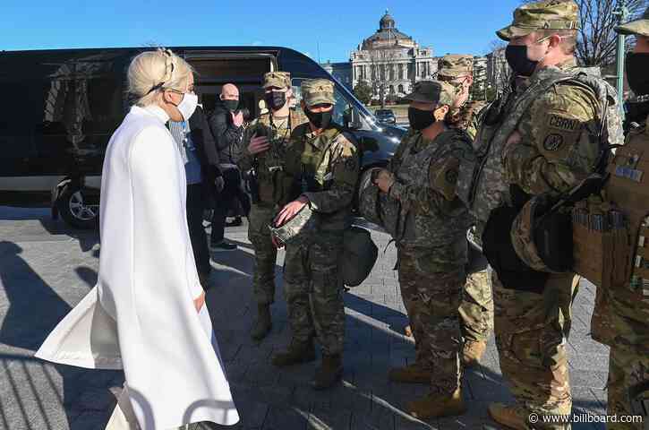 Lady Gaga Sends Her ‘Love, From the Capitol’ as She Rehearses in D.C. for Inauguration