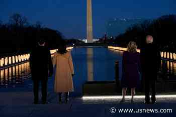 The Latest: Biden Calls for Remembrance at COVID-19 Memorial