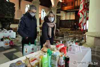 Gezegende pasta en hygiënische producten voor goed doel Gastvrij Edegem - Gazet van Antwerpen