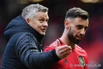 Ole Gunnar Solskjaer forced to defend Man Utd superstar Bruno Fernandes after criticism of display at - The Irish Sun