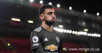 Man Utd boss Ole Gunnar Solskjaer defends Bruno Fernandes' Liverpool display with defiant claim - Mirror Online
