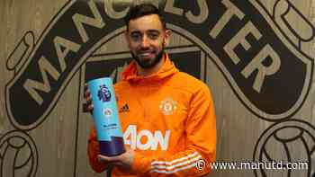 Bruno Fernandes matches Cristiano Ronaldo record with fourth Player of Month award - Manchester United