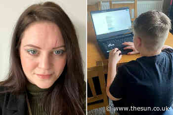 Mum, 36, couldn’t buy food after Amazon overcharged her £720 for a laptop bought to home school her kids - The Sun