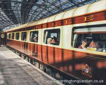 Britain's poshest train Northern Belle in Warrington return - Warrington Guardian