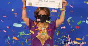 Toronto woman wins $60M lottery jackpot based on numbers ‘dreamed’ by husband - Global News