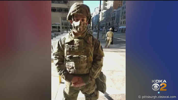 Pittsburgh Native Among National Guard Troops In Washington D.C. For Inauguration Day