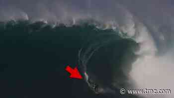 Pro Surfer Makua Rothman's 100-Foot Wave Ride Caught On Video, World Record?!