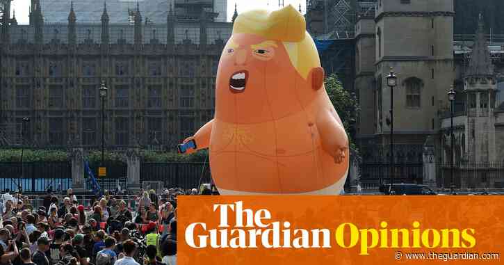 Is it too soon to deflate the Trump baby blimp?