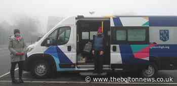 Westhoughton High School staff volunteer to drive mobile stationery van