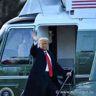 Live - Donald Trump verlaat voor de laatste keer het Witte Huis