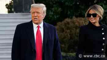 Donald Trump, wife Melania depart the White House