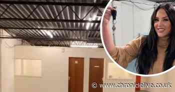 Charlotte Crosby takes over warehouse for huge business venture