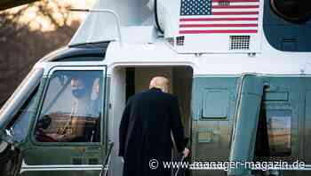 Trump hat Washington verlassen