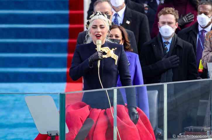 Lady Gaga Soars While Singing National Anthem at Biden Inauguration