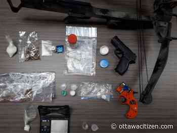 Four charged after Quinte West raid turns up drugs, weapons