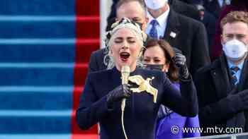 Watch Lady Gaga Belt Out The National Anthem At Joe Biden’s Inauguration