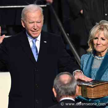 Commander in Chief Joe Biden Swears In