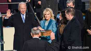 Biden sworn in on family Bible his son Beau used