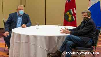 Tory says Toronto 'will be ready' to administer vaccinations following premature closure of Ontario's first major COVID-19 inoculation site