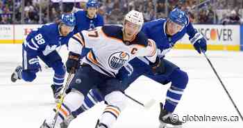 Edmonton Oilers hoping to break out of slump against Leafs