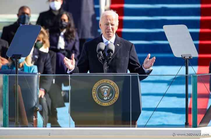 President Joe Biden Quotes Stirring Song ‘American Anthem’ During Inauguration Address