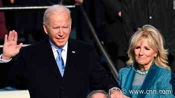 Biden and Harris sworn in as President urges end to 'uncivil war'