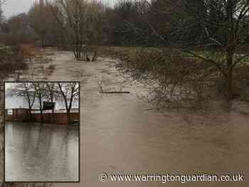 8 dramatic pictures as Storm Christoph hits Warrington