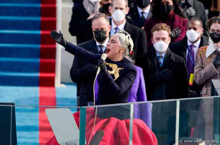Here’s the Real Meaning Behind Lady Gaga’s Gold Dove Brooch From Her Inauguration Outfit