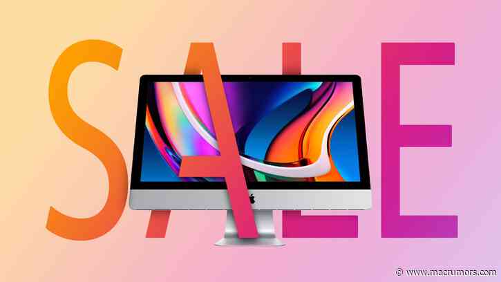 Deals: 2020 21.5-Inch iMac (6-Core, 256GB) Reaches Lowest Price Yet at $1,349