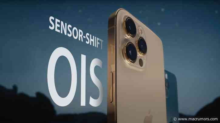 Sensor-Shift Camera Stabilization Rumored to Expand to Entire iPhone 13 Lineup