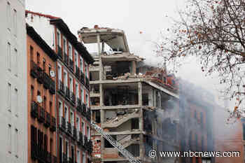 At least three dead as explosion rips through building in Madrid